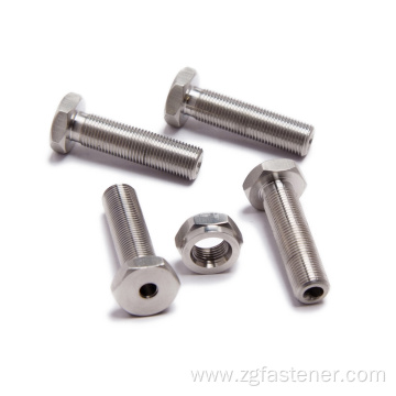 a2-70 stainless steel hex hollow bolts